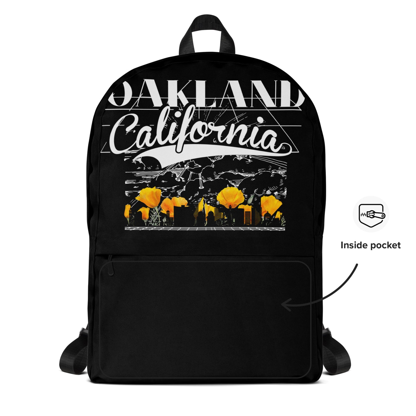 OAKLAND State Flower Backpack
