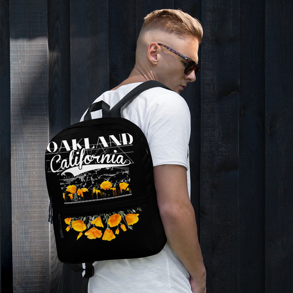 OAKLAND State Flower Backpack