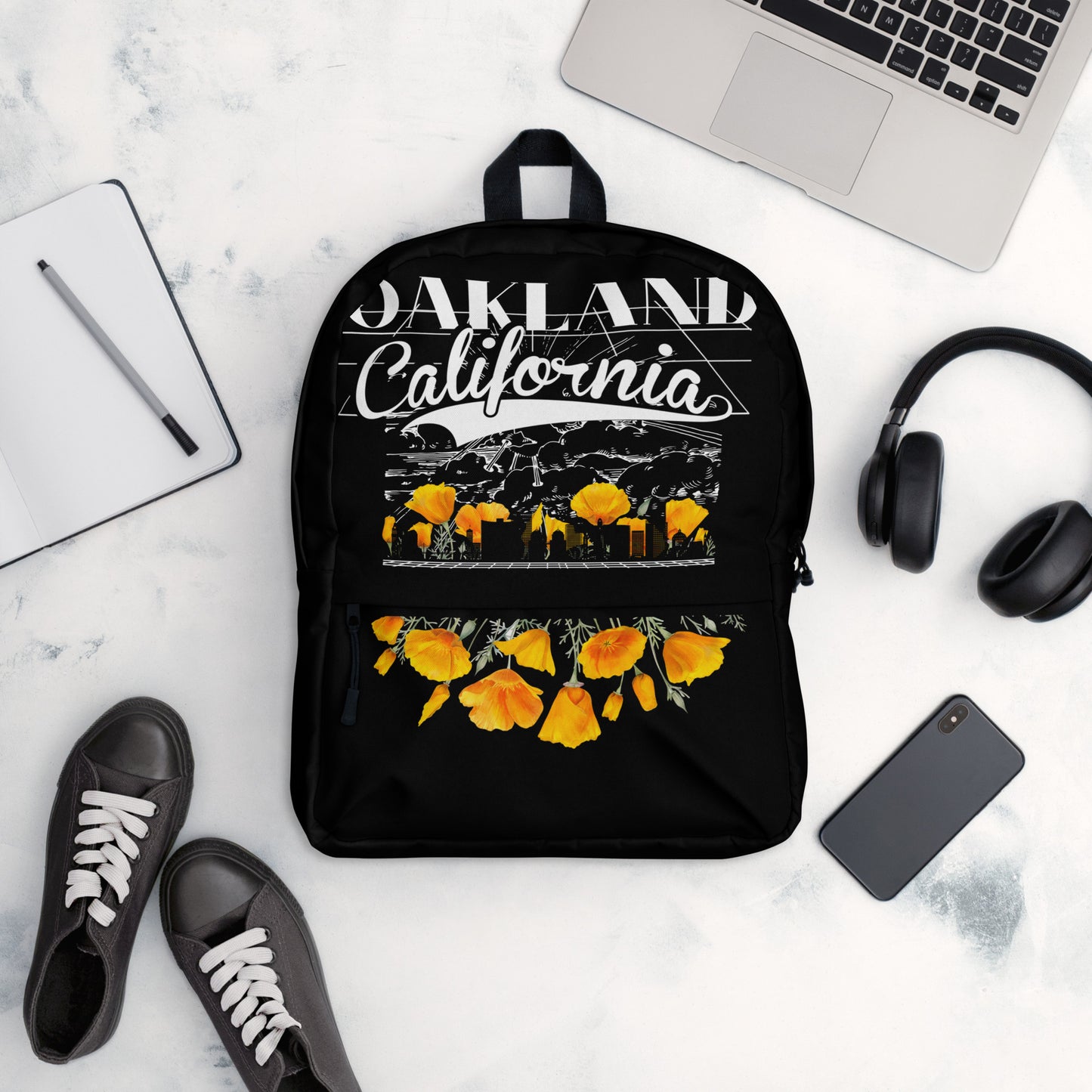 OAKLAND State Flower Backpack