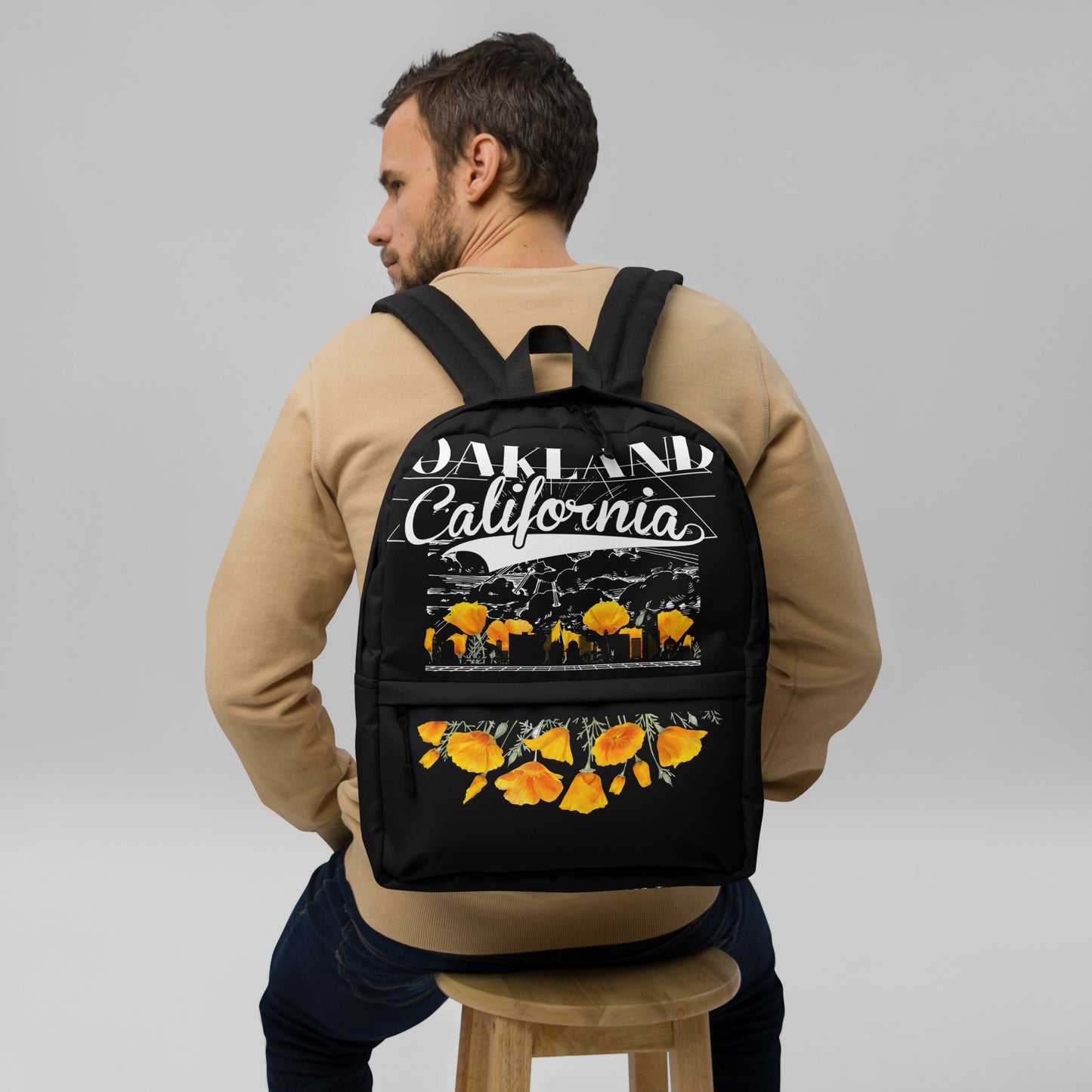 OAKLAND State Flower Backpack