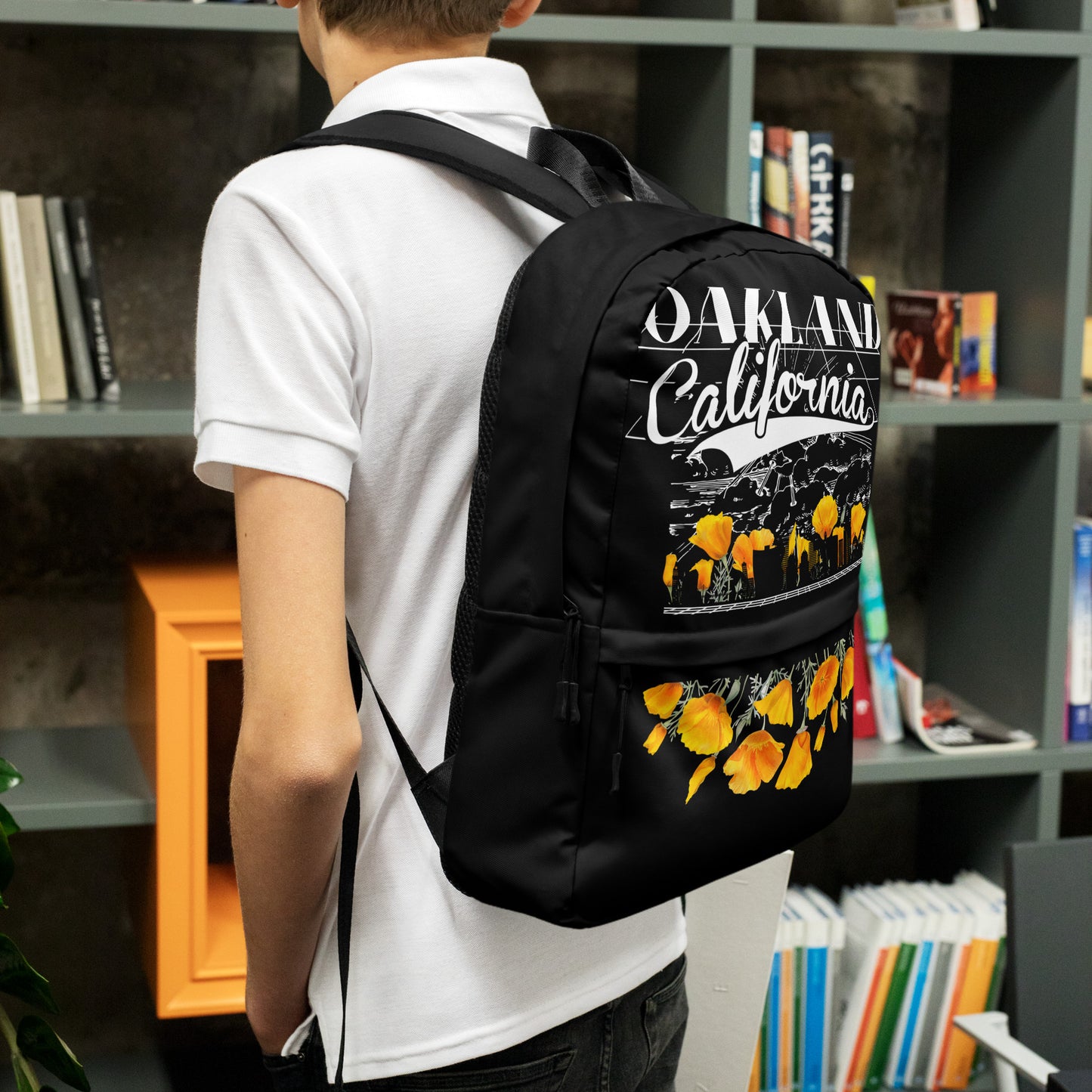 OAKLAND State Flower Backpack