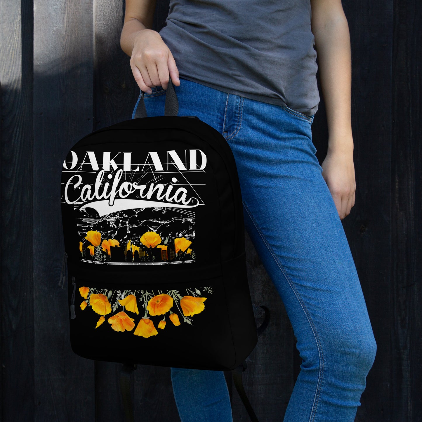 OAKLAND State Flower Backpack